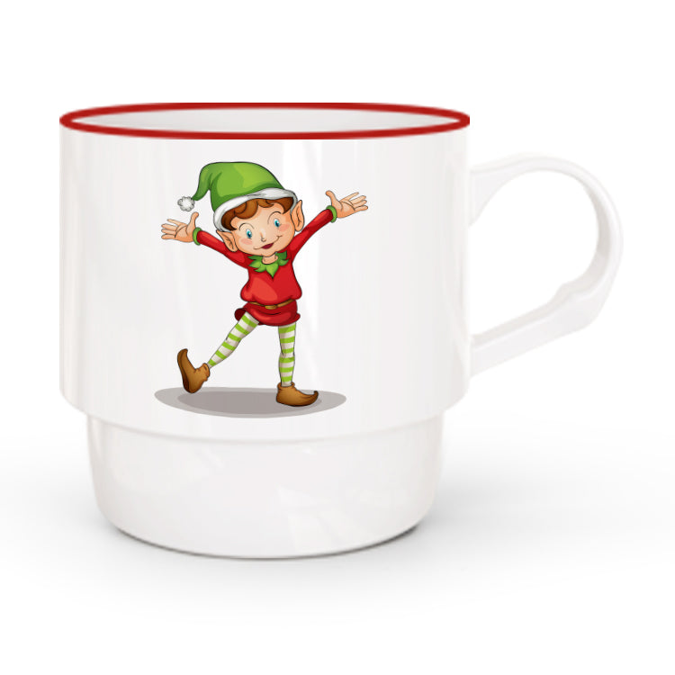 New Bone China Decal Mug for Christmas | Item NO.: 200A-019