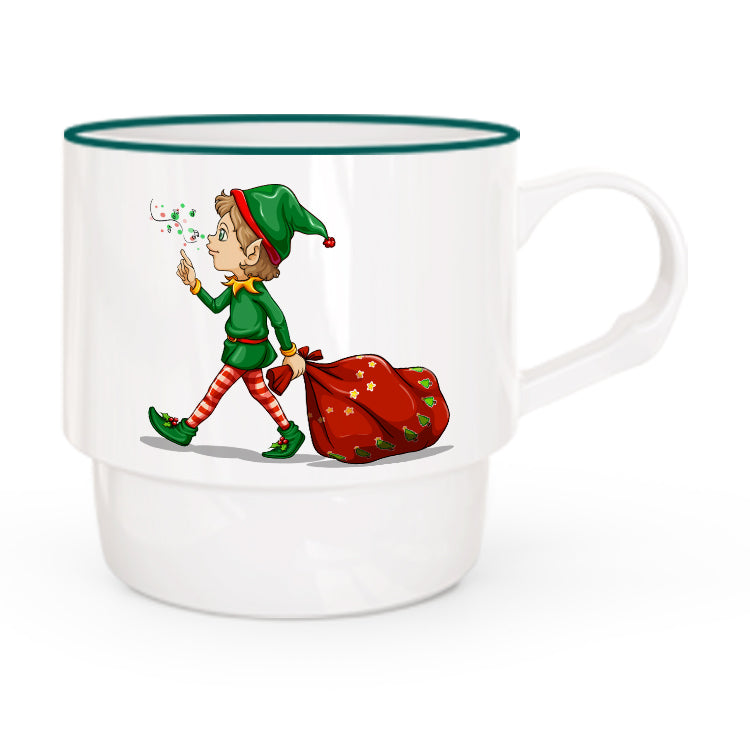 New Bone China Decal Mug for Christmas | Item NO.: 200A-019