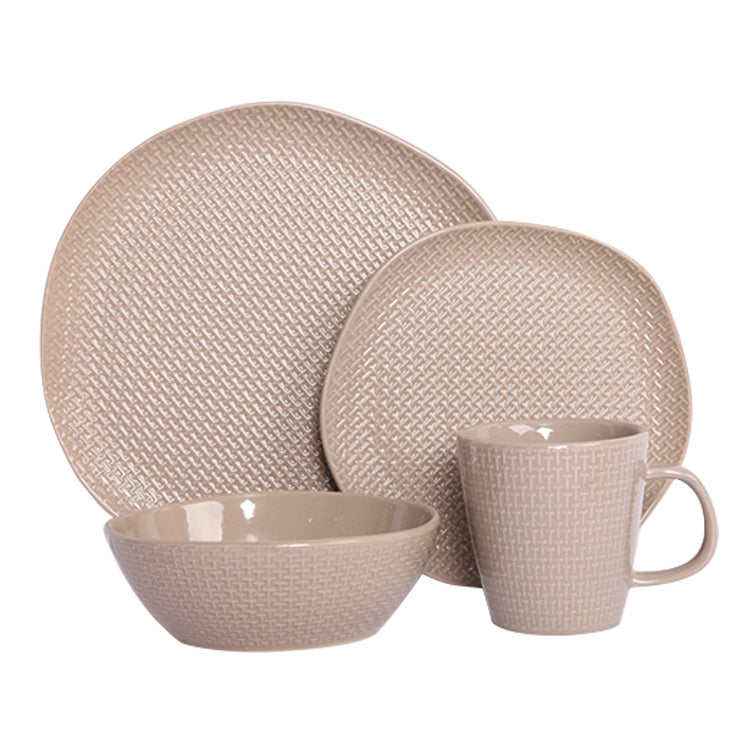 Embossing Dinner Set | Item NO.: 1A-010