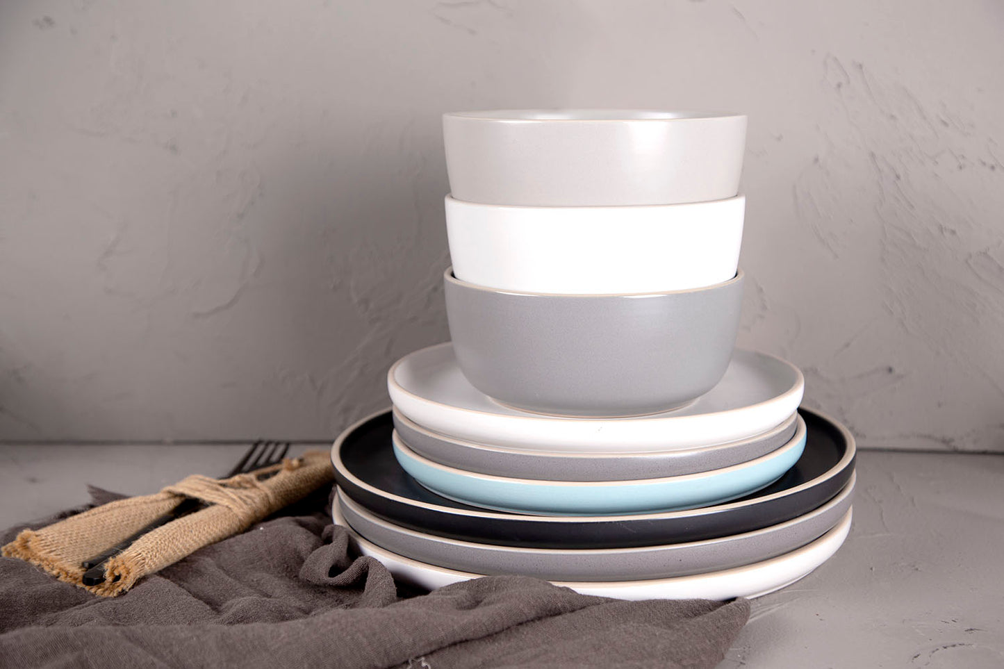 Retro rim matte tableware | Item NO.: 28B-013