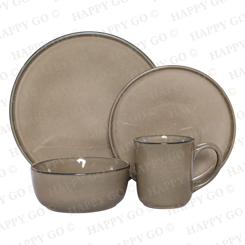 Reactive Glazed Ceramic Dinnerware Set | Item NO.: 92A-009