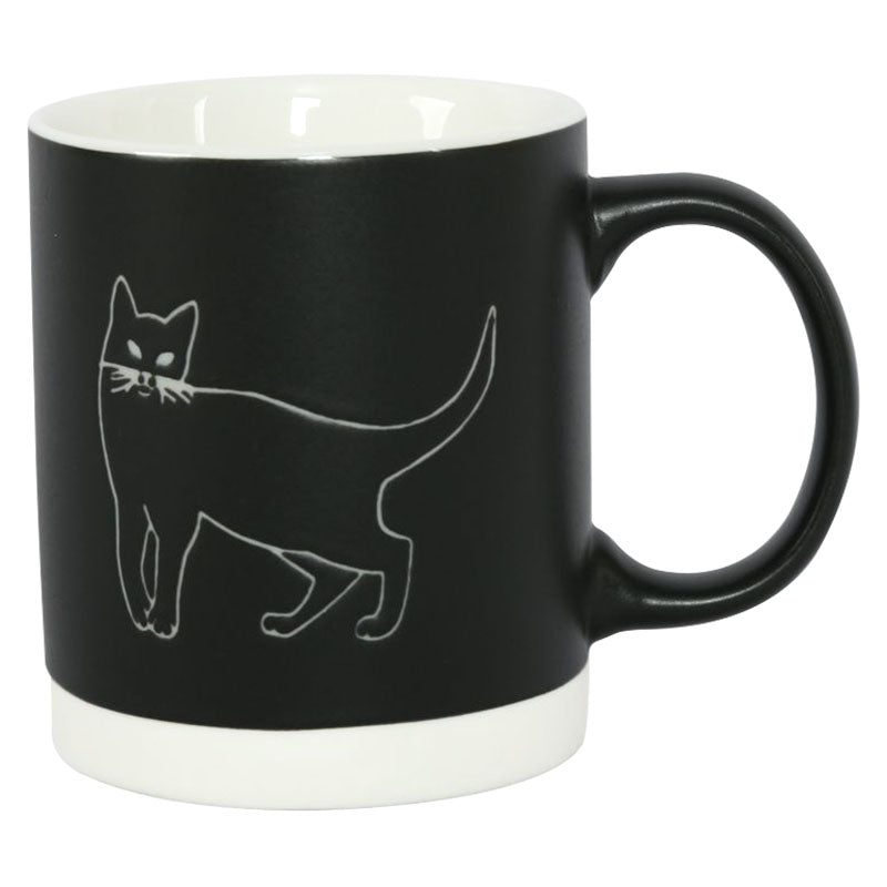 Sketched cat bowls, mugs and cups | Item NO.: 93C-031