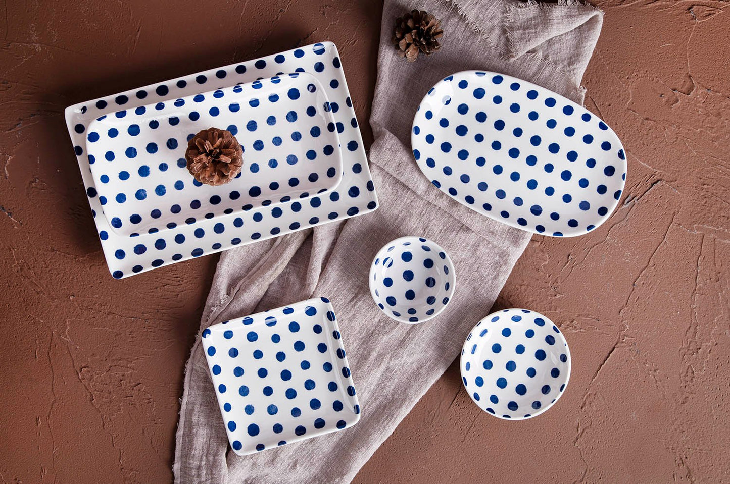 Colorful geometric pop style ceramic tableware | Item NO.: 96C-026