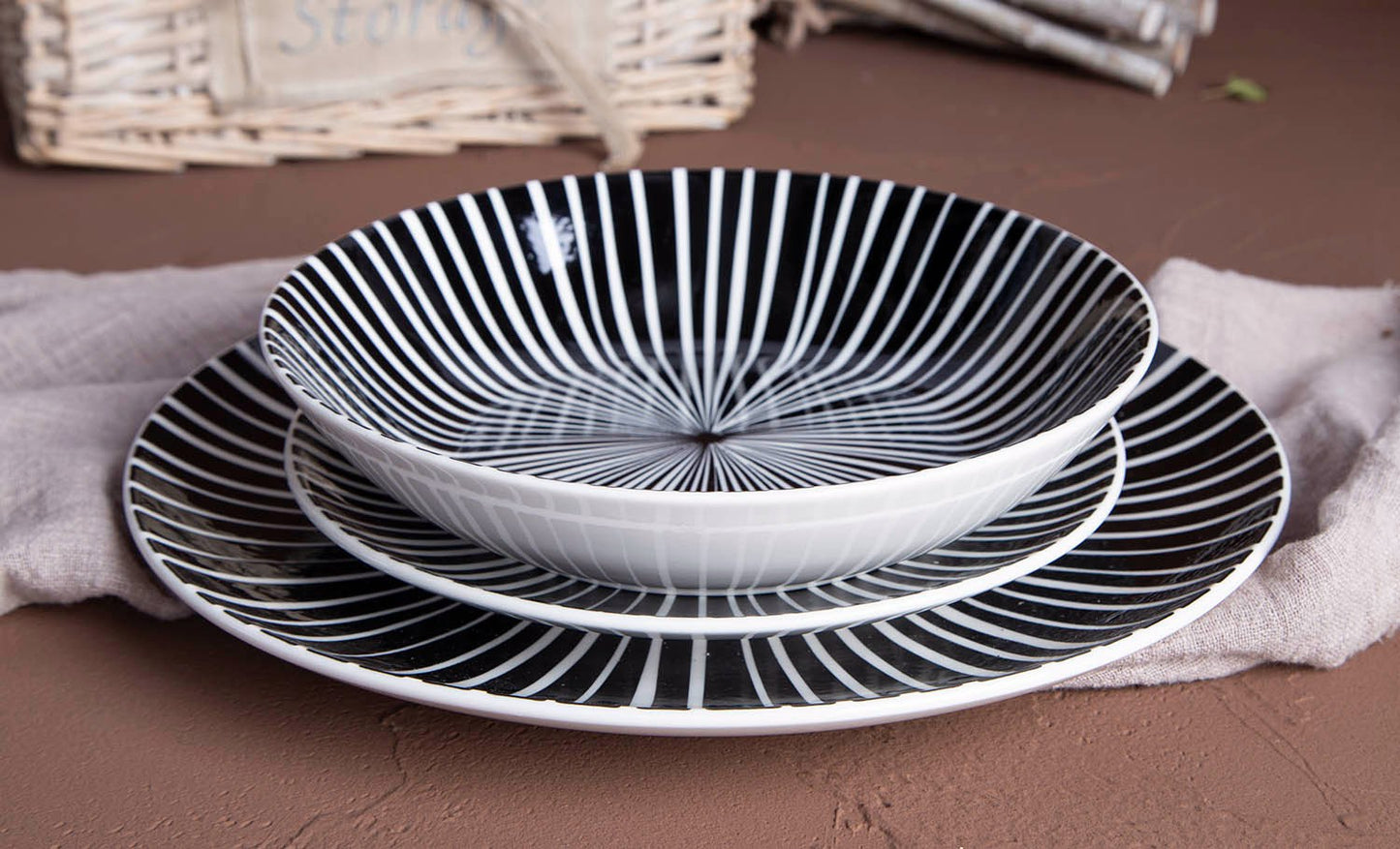 Colorful geometric pop style ceramic tableware | Item NO.: 96C-026