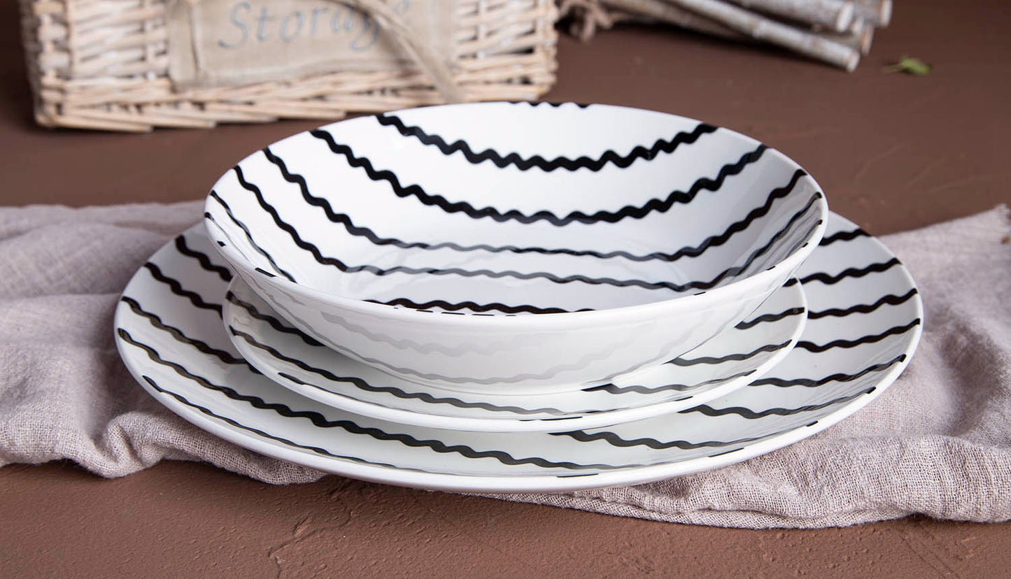 Colorful geometric pop style ceramic tableware | Item NO.: 96C-026