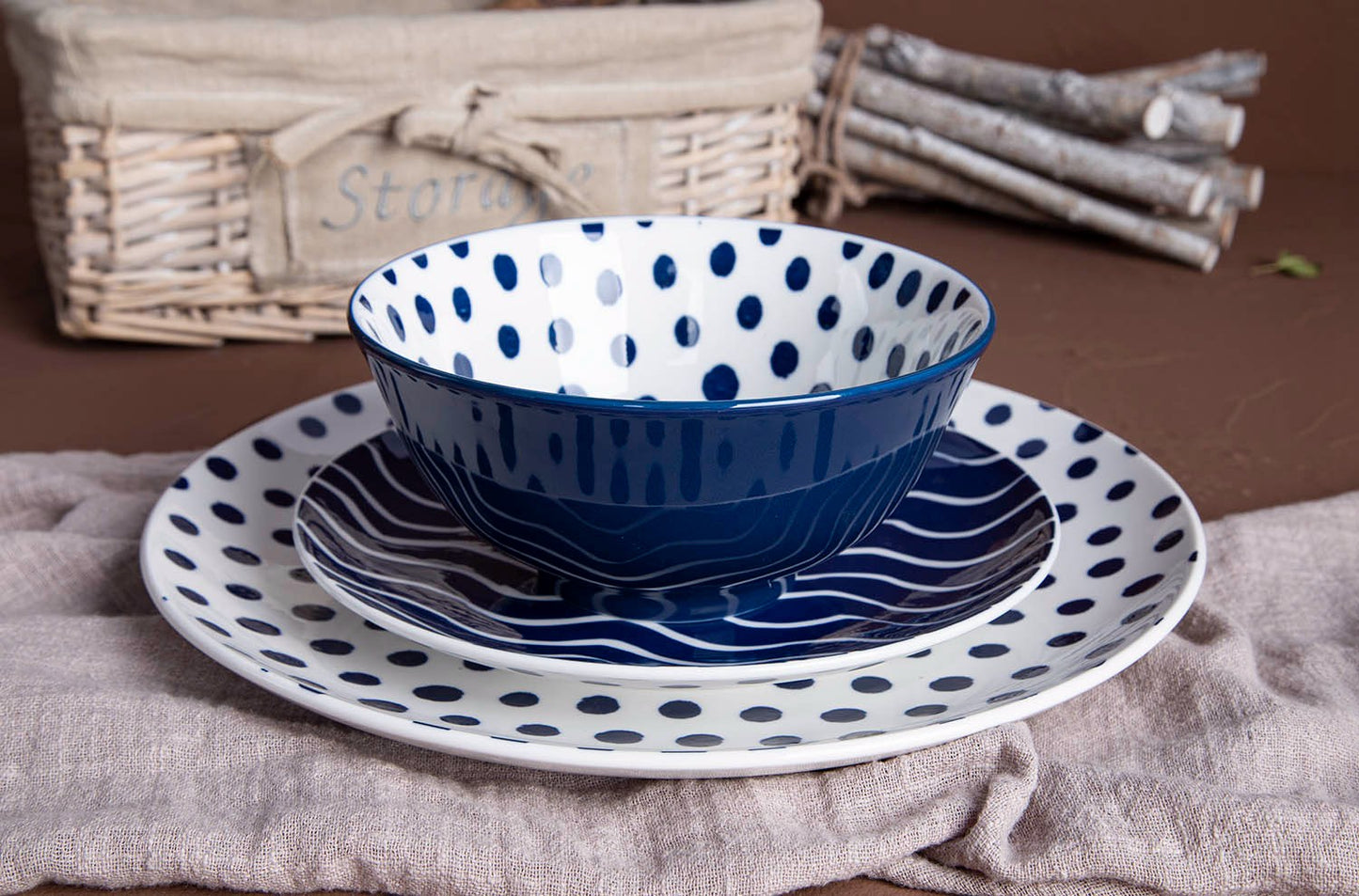 Colorful geometric pop style ceramic tableware | Item NO.: 96C-026