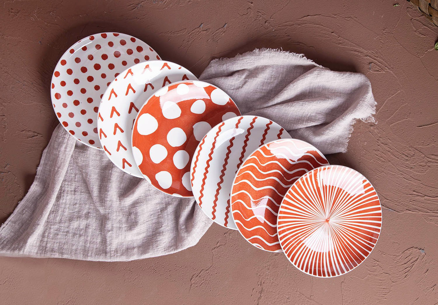 Colorful geometric pop style ceramic tableware | Item NO.: 96C-026