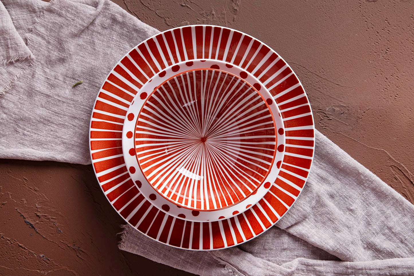 Colorful geometric pop style ceramic tableware | Item NO.: 96C-026