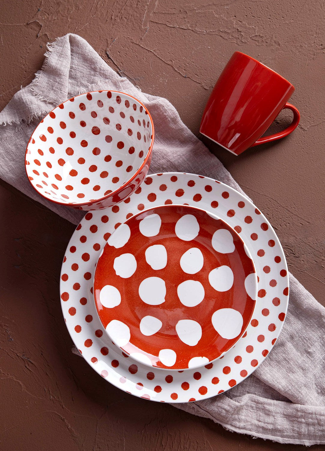 Colorful geometric pop style ceramic tableware | Item NO.: 96C-026