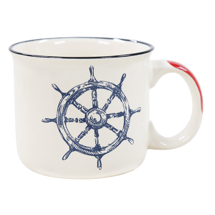 Ocean theme milk coffee cup | Item NO.: 149A-012-M