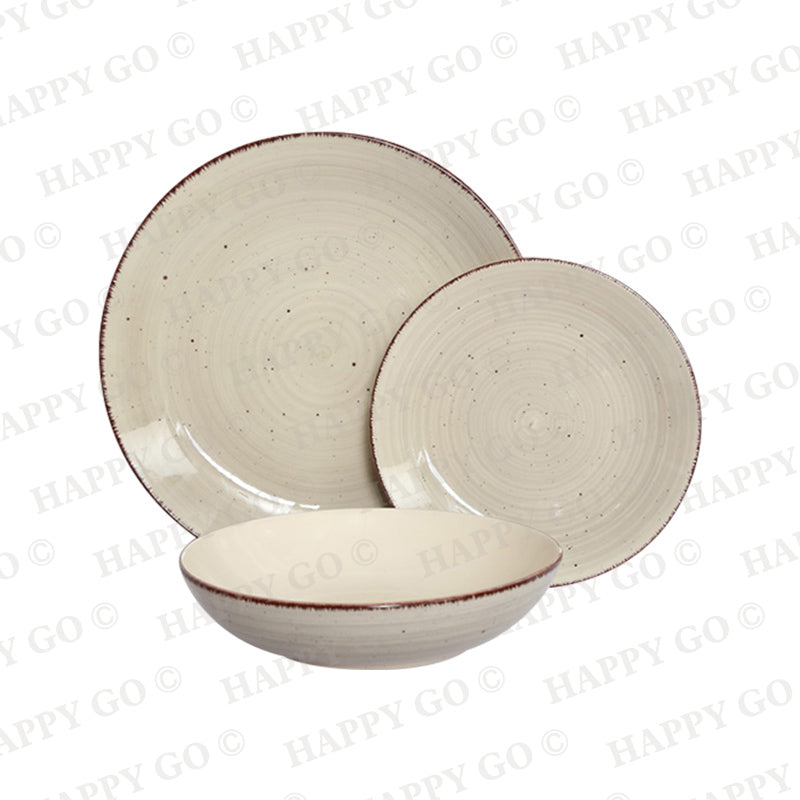 Handpainted stoneware dinner set | Item NO.: HG87-SH13