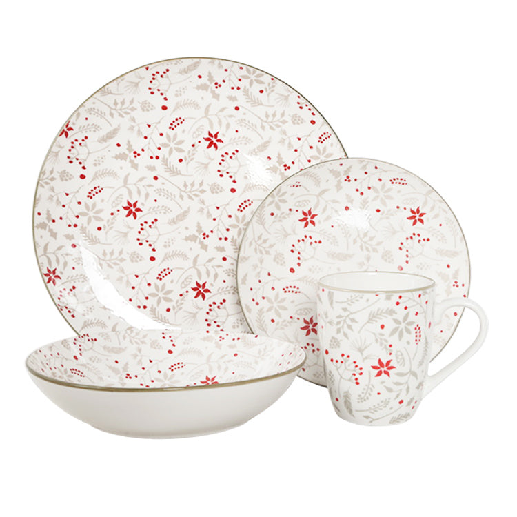 Christmas Theme Porcelain Dinnerware Sets | Item NO.: HG96-25