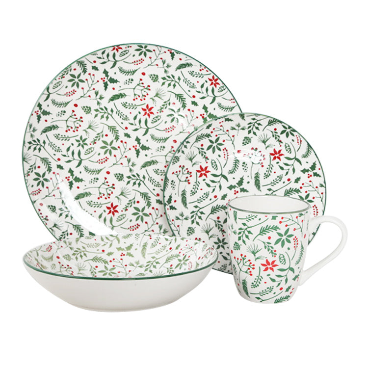 Christmas Theme Porcelain Dinnerware Sets | Item NO.: HG96-25