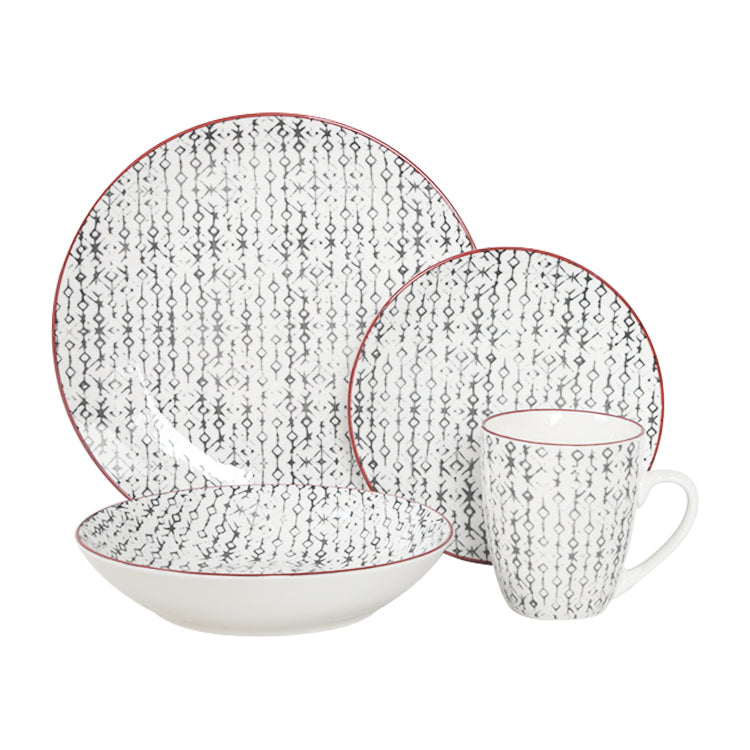 Pad Printing Porcelain dinner set | Item NO.: HG96