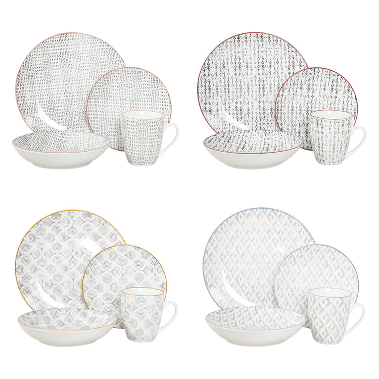 Pad Printing Porcelain dinner set | Item NO.: HG96