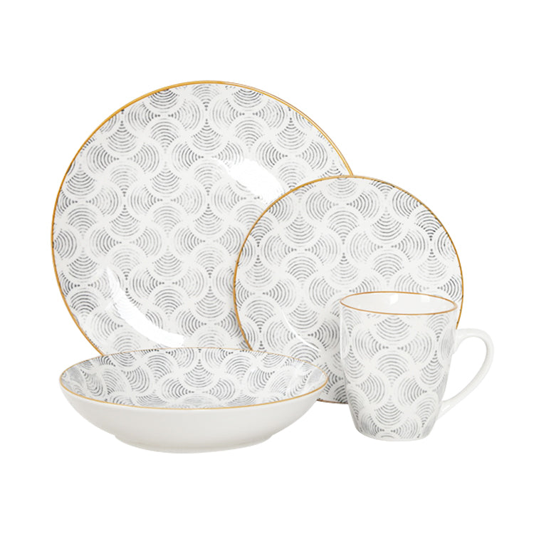 Pad Printing Porcelain dinner set | Item NO.: HG96