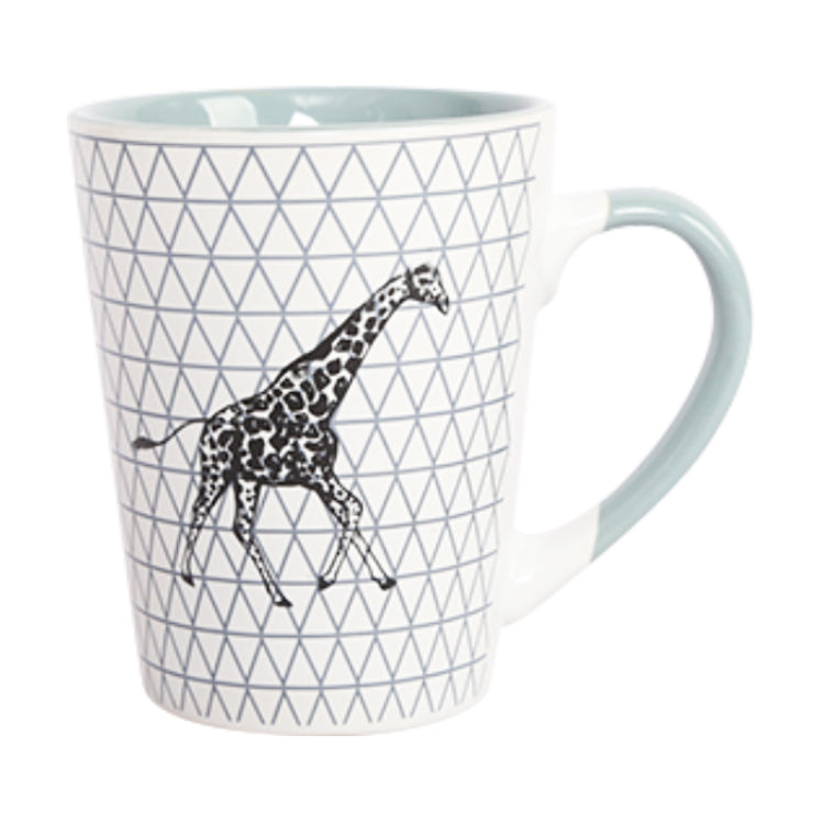 Animal pattern geometric texture cup | Item NO.: 124A-001A-705