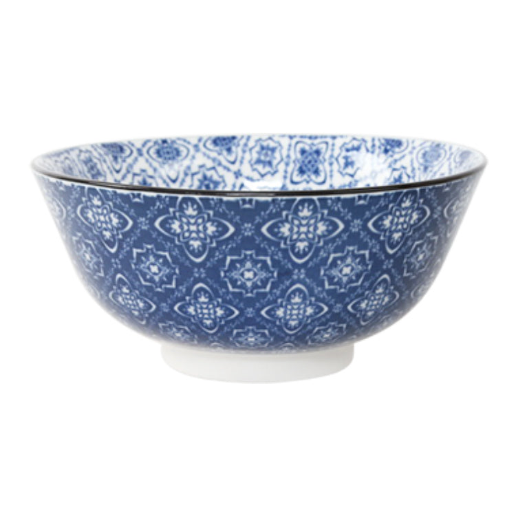 Blue Pad Printing Dinner Set with Rim | Item NO.: HG33-YH19-16