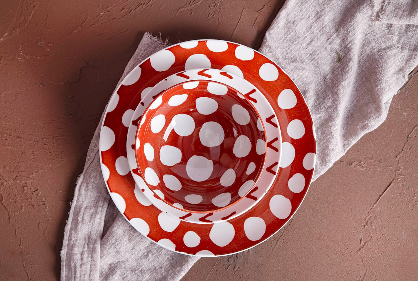 Colorful geometric pop style ceramic tableware | Item NO.: 96C-026