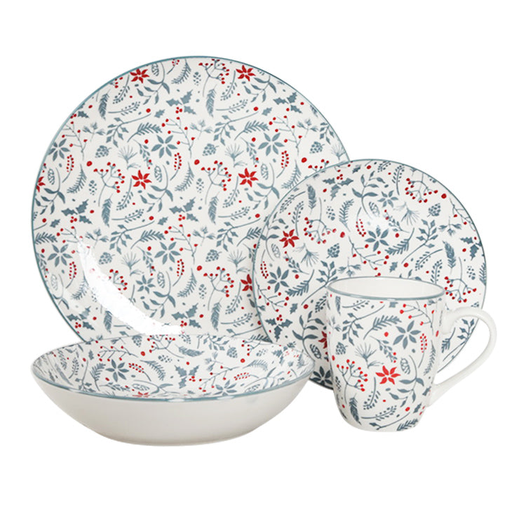 Christmas Theme Porcelain Dinnerware Sets | Item NO.: HG96-25