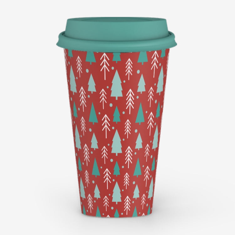 Christmas Mug with Lid | Item NO.: 200A-018