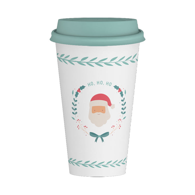 Elegant Christmas Series Mug with Lid | Item NO.: HG41